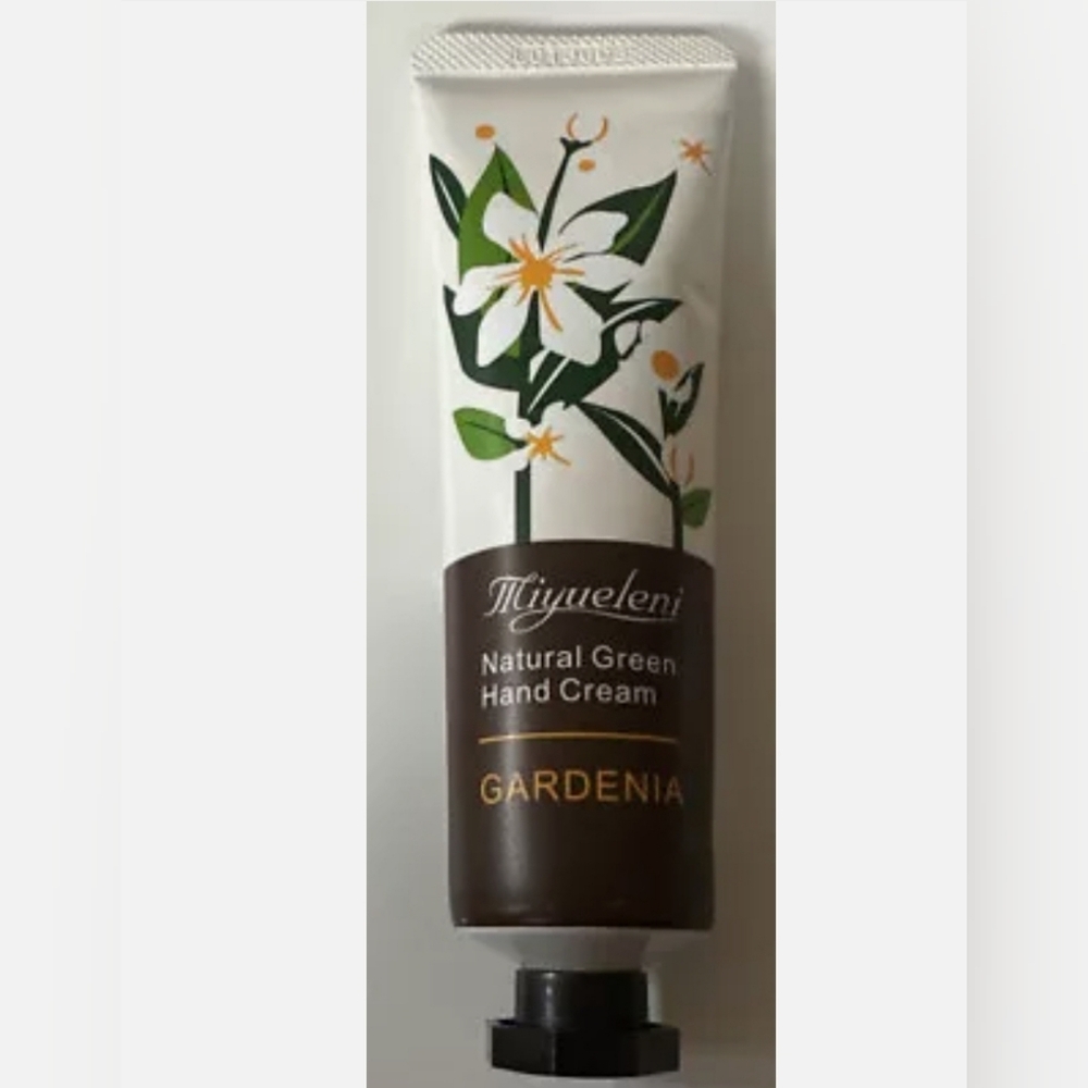 Miyueleni Natural Green Hand Cream Lotion Moisturizer Gardenia 30g Sealed New
